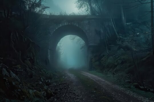 mysterious tunnel de la croix rouse atmospheric architectural interior moody landscape photography