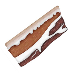 illustration of a bacon 