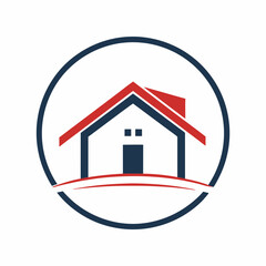       House logo vector art illustration.
