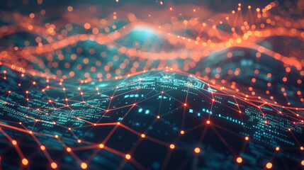 Digital representation of complex network structures and massive amounts of information for business intelligence.