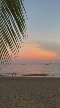 View of Khao Lak beach resort in Phang Nga, thailand