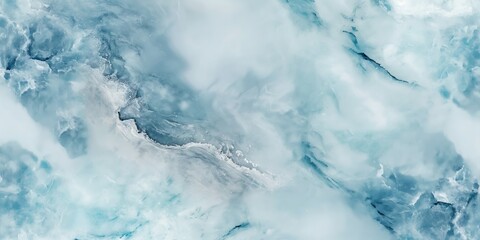 Icy blue water surface with melting frost. A cool and refreshing background depicting the transition between ice and liquid, ideal for winter themes or nature-focused applications**