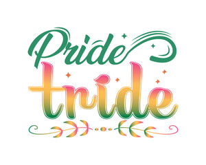 typography t shirt vector colorful