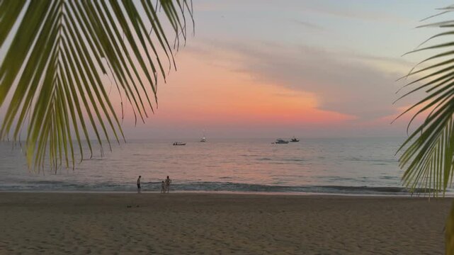 View of Khao Lak beach resort in Phang Nga, thailand