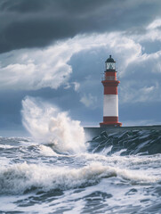 lighthouse on the coast