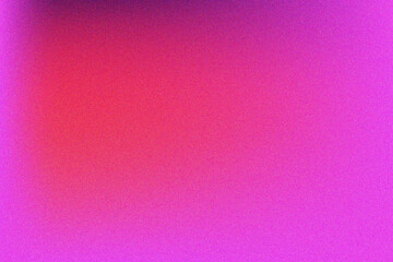 Abstract pink and magenta grainy gradient background illustration.