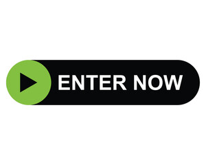 enter now button on white background. enter now button sign