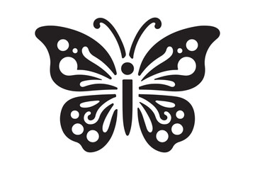 Butterfly Drawing Design Vector Illustration Clipart Eps