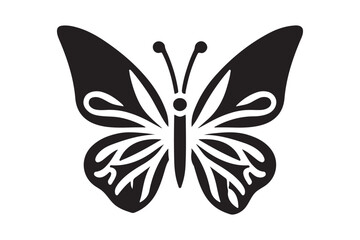Butterfly Drawing Design Vector Illustration Clipart Eps