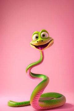 Cartoon snake