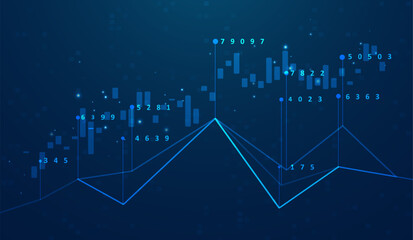 Abstract infographic visualization.
