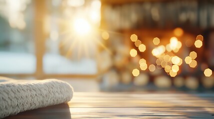 Fireplace crackling focus on, warm comfort, whimsical, double exposure, cabin backdrop