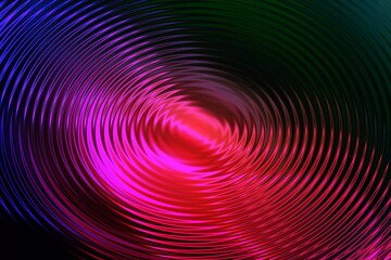 Obraz premium Abstract background with bright red waves 