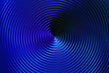 Abstract background with spiral blue light pattern 