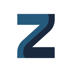 letter Z clean professional business logo vector illustration template design