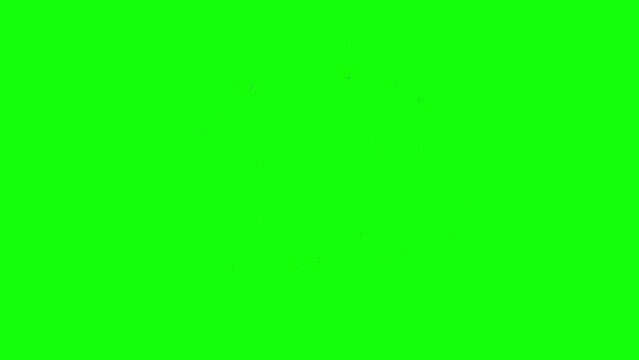 Patriotic confetti explosion with Matte on green screen. Labor day.. United States of America holiday. 