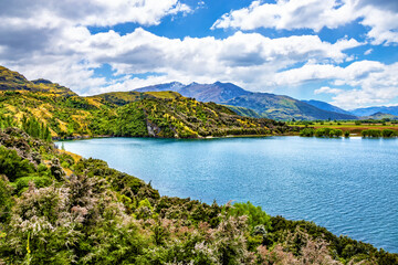 Parkins Bay, Wanaka, Otago, South Island, New Zealand, Oceania.