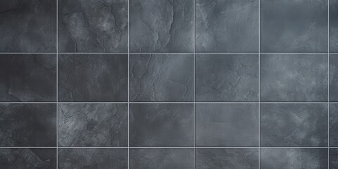 Naklejka premium Black Slate Tile Wall Texture