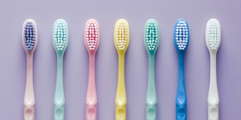 Variety of colorful toothbrushes in stock images with different backgrounds. Concept Toothbrushes, Colorful, Stock Images, Variety, Backgrounds