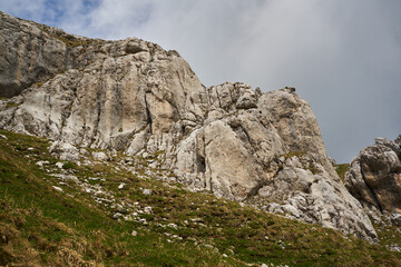 Mountains in the summer