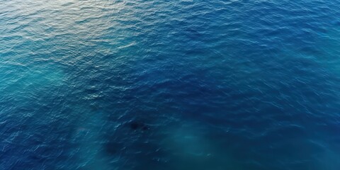 Obraz premium Aerial View of the Ocean, Aerial view of calm ocean water
