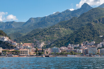 Maiori village on the Amalfi Coast