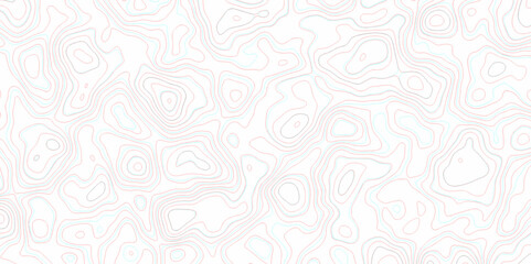 Natural printing illustrations of maps. topographic map in contour line light topographic topo contour map and ocean topographic line map