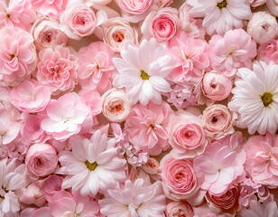 華やかな花の壁紙