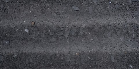 Fototapeta premium Close-up of Black Gravel Surface