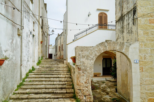 Il borgo autentico di Specchia, Lecce,Puglia,Italia