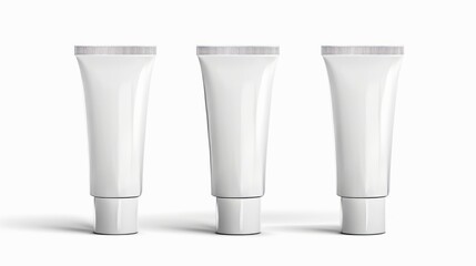 The best cosmetic tube mockup. The best cream plastic container mockup. The best hand lotion packaging design.