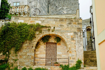 Fototapeta premium Il borgo autentico di Specchia, Lecce,Puglia,Italia