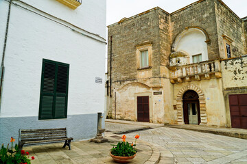 Il borgo autentico di Specchia, Lecce,Puglia,Italia