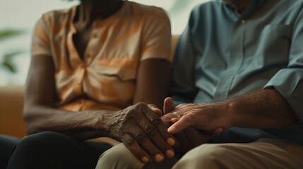 Fototapeta premium The doctor's heart: conveying health and hope between medicine and dialogue, the tender moment when the doctor communicates with the patient.