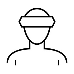 Virtual Reality Headset icon Design