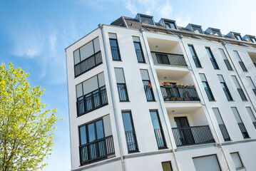 moderne Neubauhäuser, Deutschland