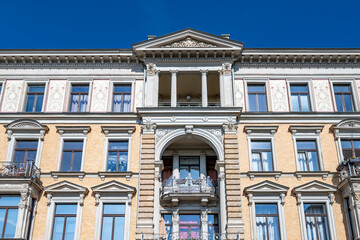Obraz premium Gründerzeithaus, Altbau, saniert, hochwertig