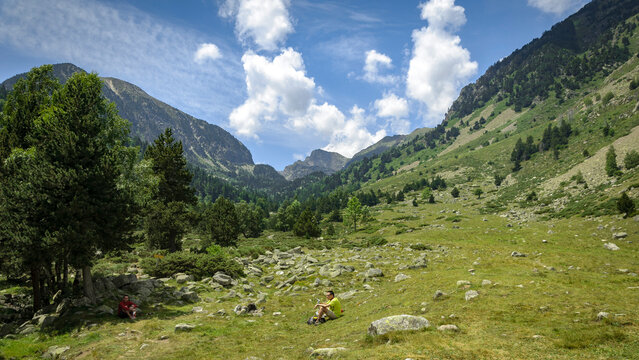 Caran&ccedil;&agrave; Valley in summer (Pyr&eacute;n&eacute;es Orientales, France)