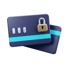 credit card 3d render icon