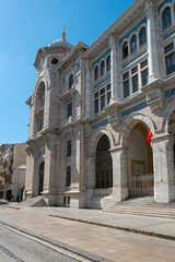 Istanbul European Side Eminonu New Mosque Spice Bazaar Shopping Center Heart of the City Tourist Historical Peninsula Old Unique Buildings