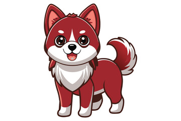 colorful-dog vector illustration.eps