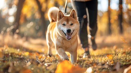 Shiba Inus enjoy brisk walks and playtime in secure areas, benefiting from activities that satisfy their high energy levels and independent nature