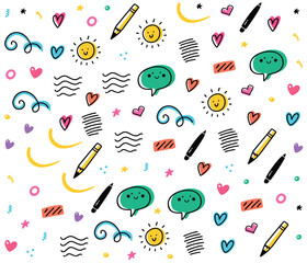 Back to school pattern