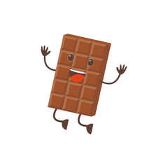 Happy Chocolate Day Character