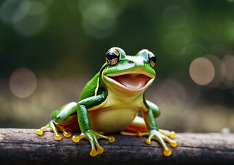 green tree frog