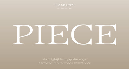 Vector luxury wedding alphabet letters font typography elegant classic serif fonts decorative vintag
