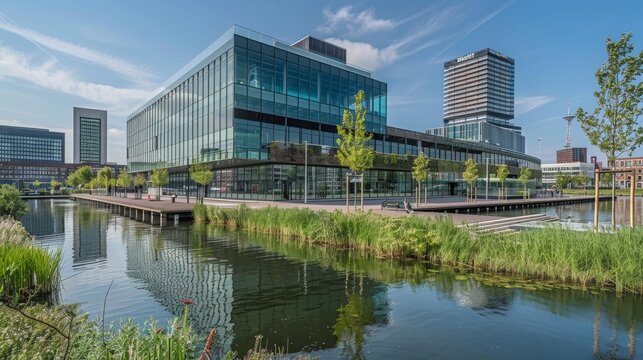 The Deloitte office in Rotterdam provides services in tax accounting, consulting, and financial planning.