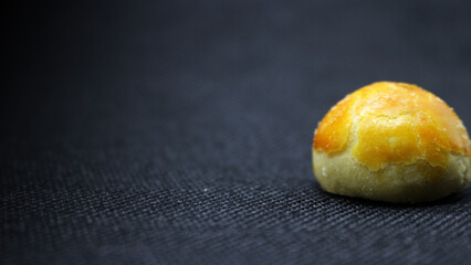 Homemade pineapple cakes or nastar Eid al-Fitr food isolated