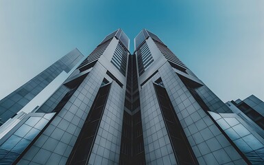 Obraz premium modern office buildings