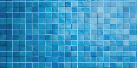 Fototapeta premium Blue Mosaic Tile Texture